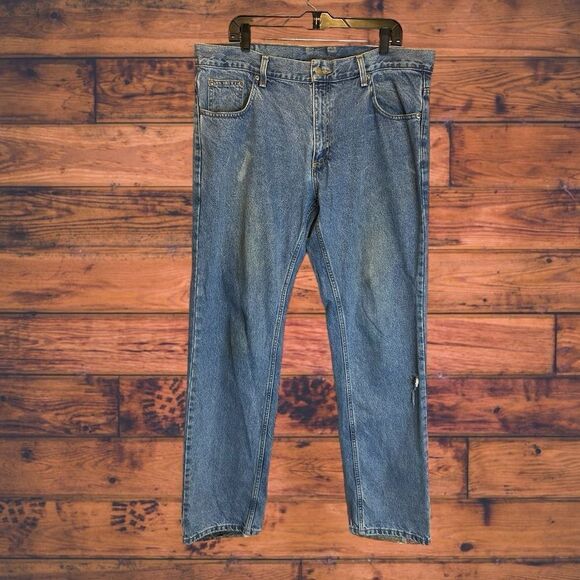 5 for $25🔥38X34 Washed Denim Jeans - Picture 1 of 7